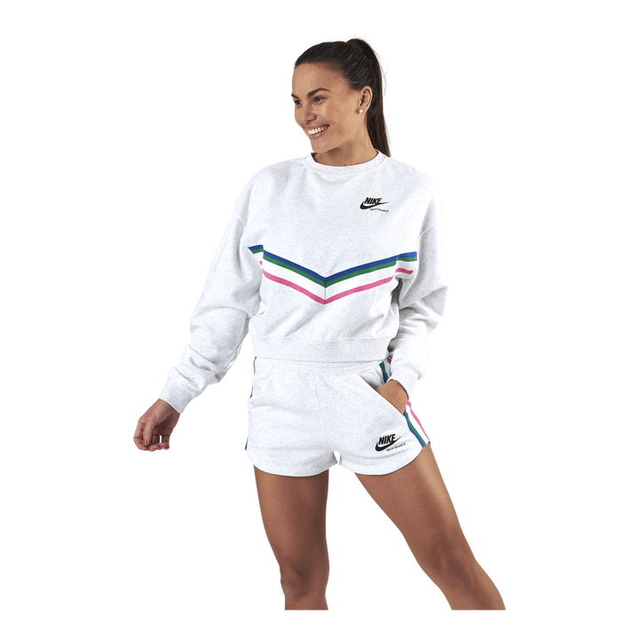 Womens Nsw Heritage Crew Birch Heather/Black