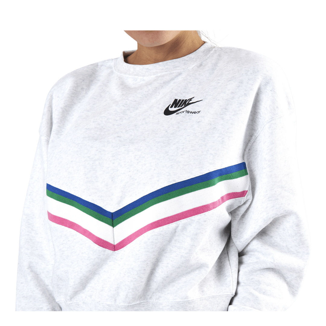 Womens Nsw Heritage Crew Birch Heather/Black