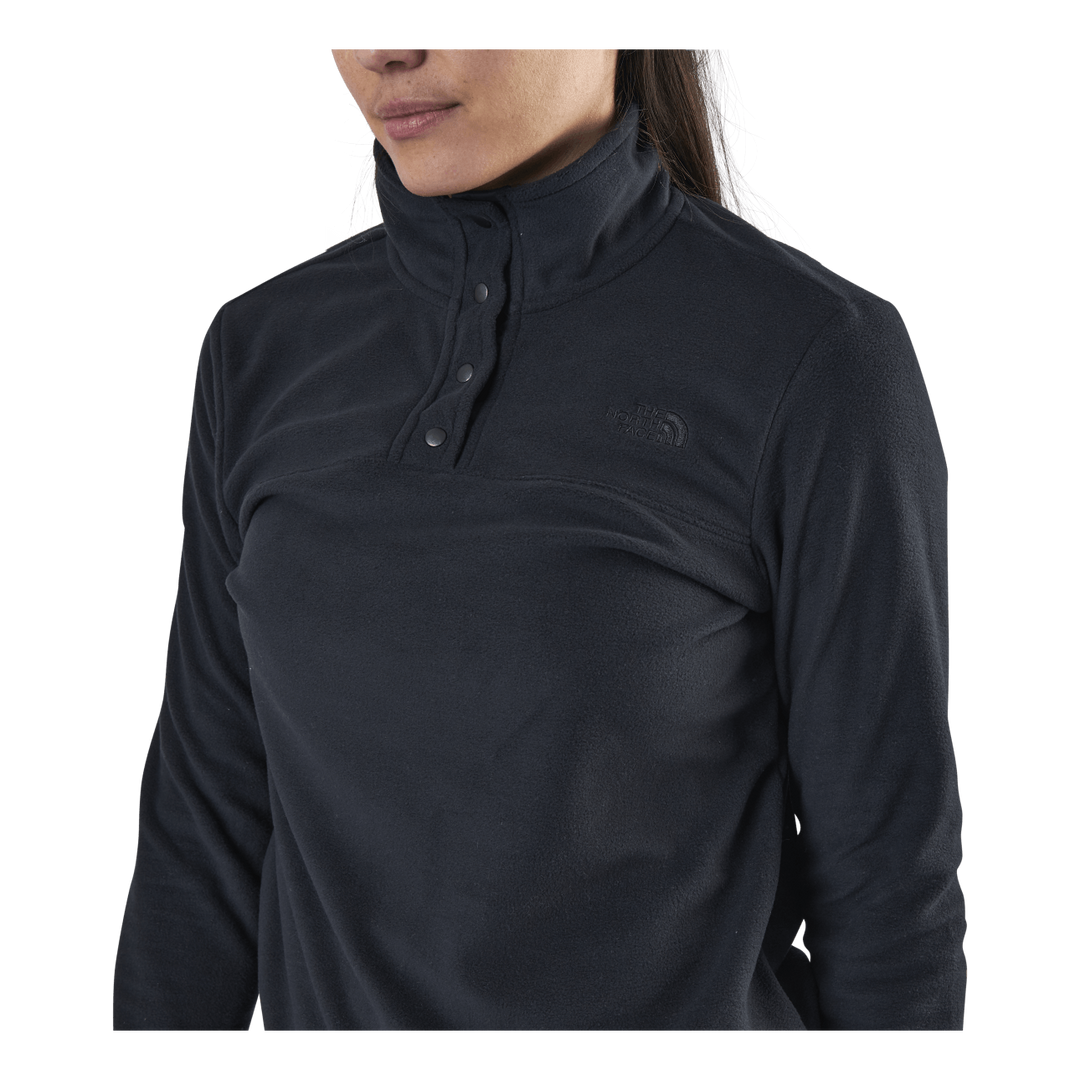 TKA Glacier Snap-Neck Pullover Black