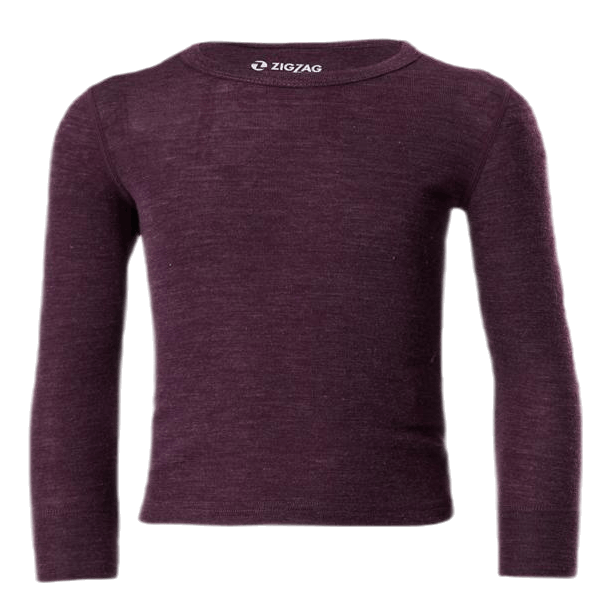 Wendell Wool Ski Underwear Purple