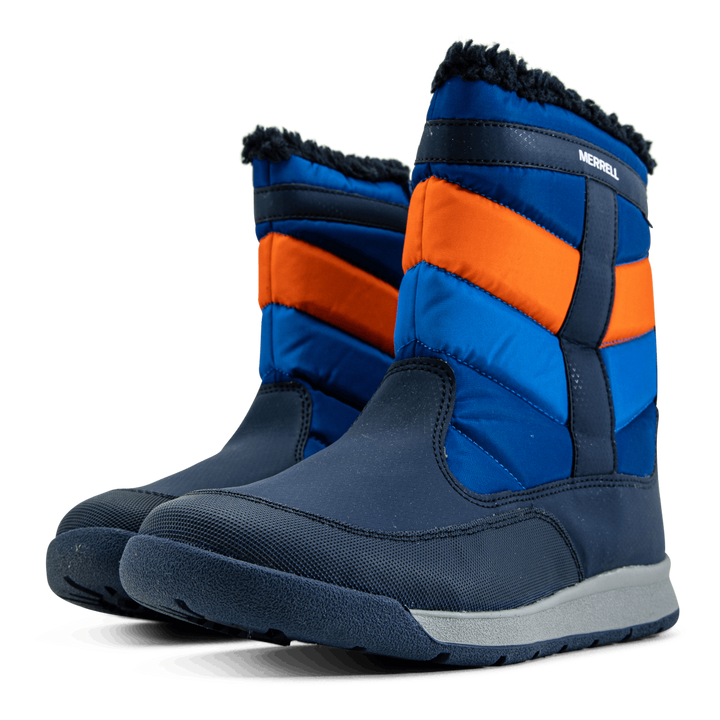 M-Alpine Puffer Boot WTRPF  Blue/Orange