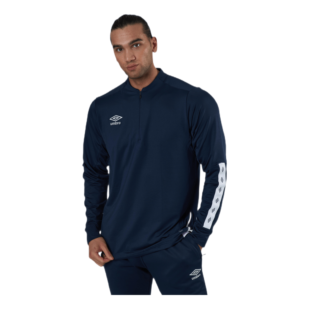 UX Elite Halfzip Top Blue/White