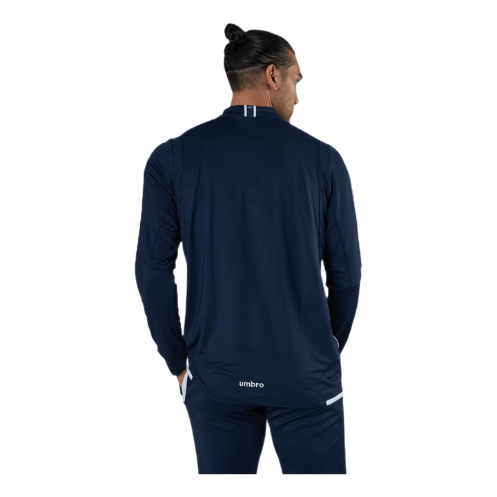 UX Elite Halfzip Top Blue/White