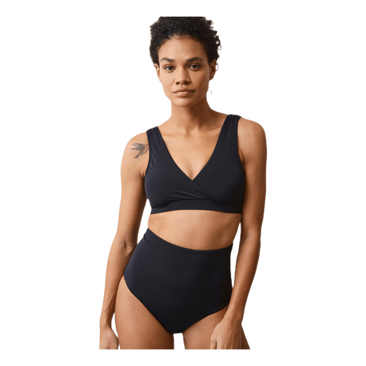 The Go-To bikini top Black