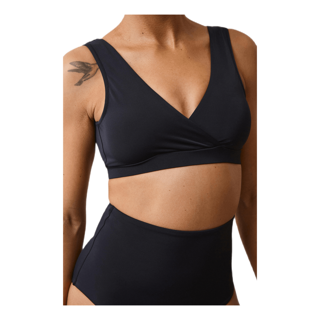 The Go-To bikini top Black