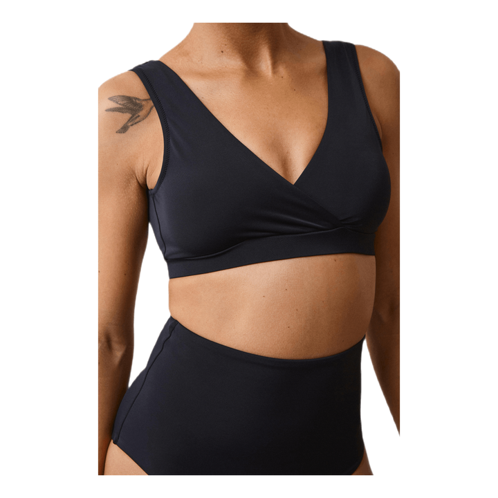 The Go-To bikini top Black