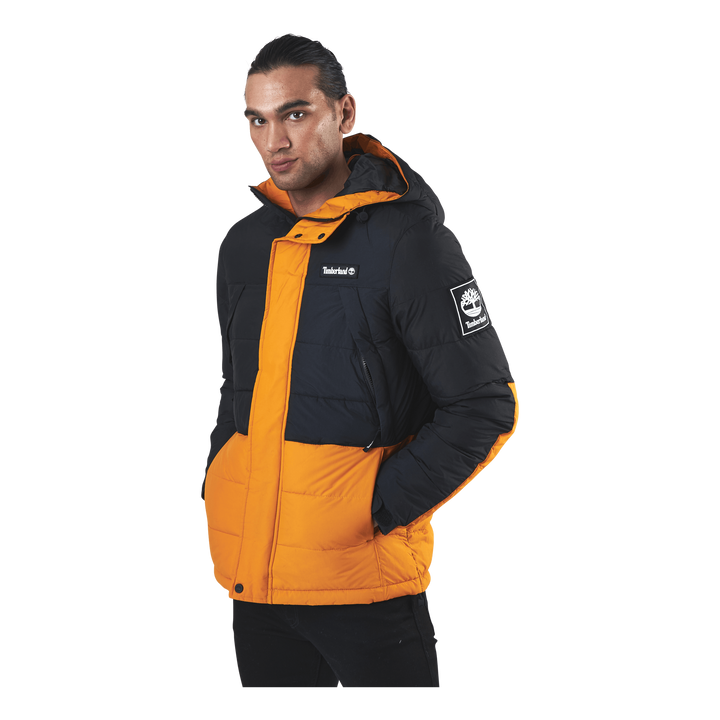 Yc Archive Puffer Jacket Orange/Black