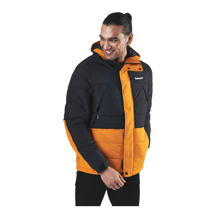 Yc Archive Puffer Jacket Orange/Black