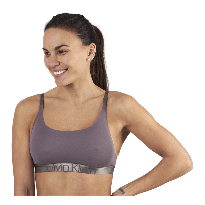 Unlined Bralette Purple