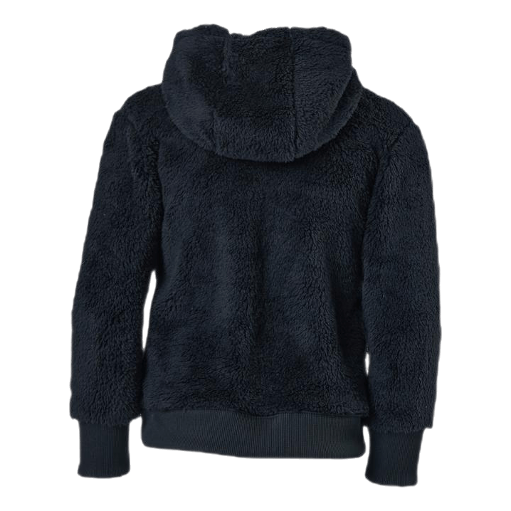 Air Sherpa Half Zip Hoodie Junior Black/Grey