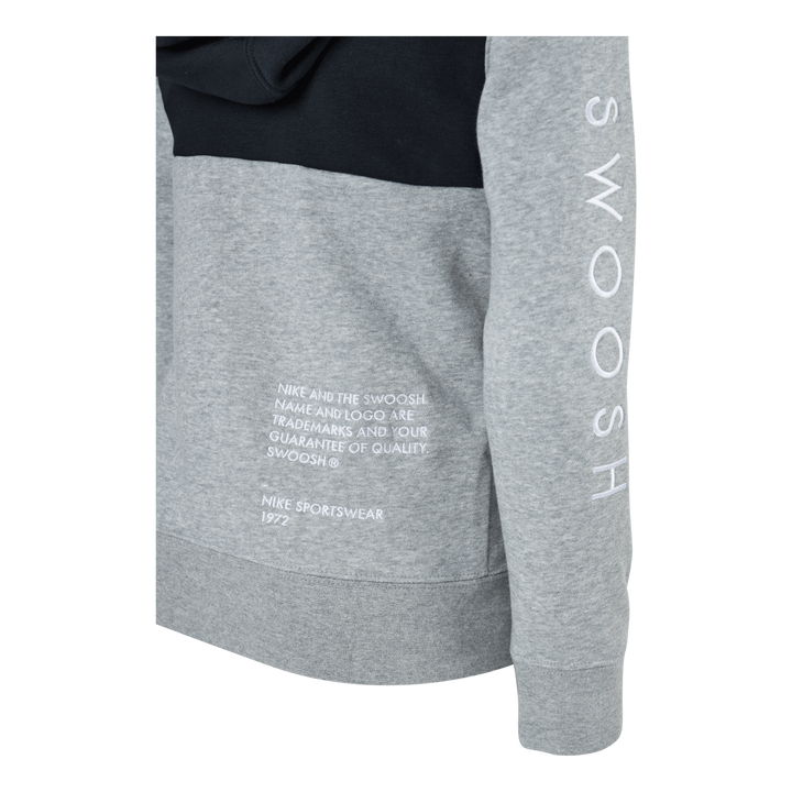 NSW Swoosh Zip Hoodie Junior Grey