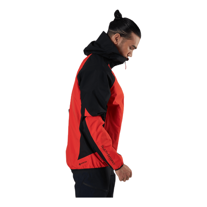 Pac Jacket Orange/Black