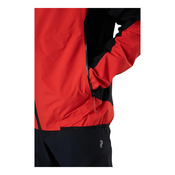 Pac Jacket Orange/Black