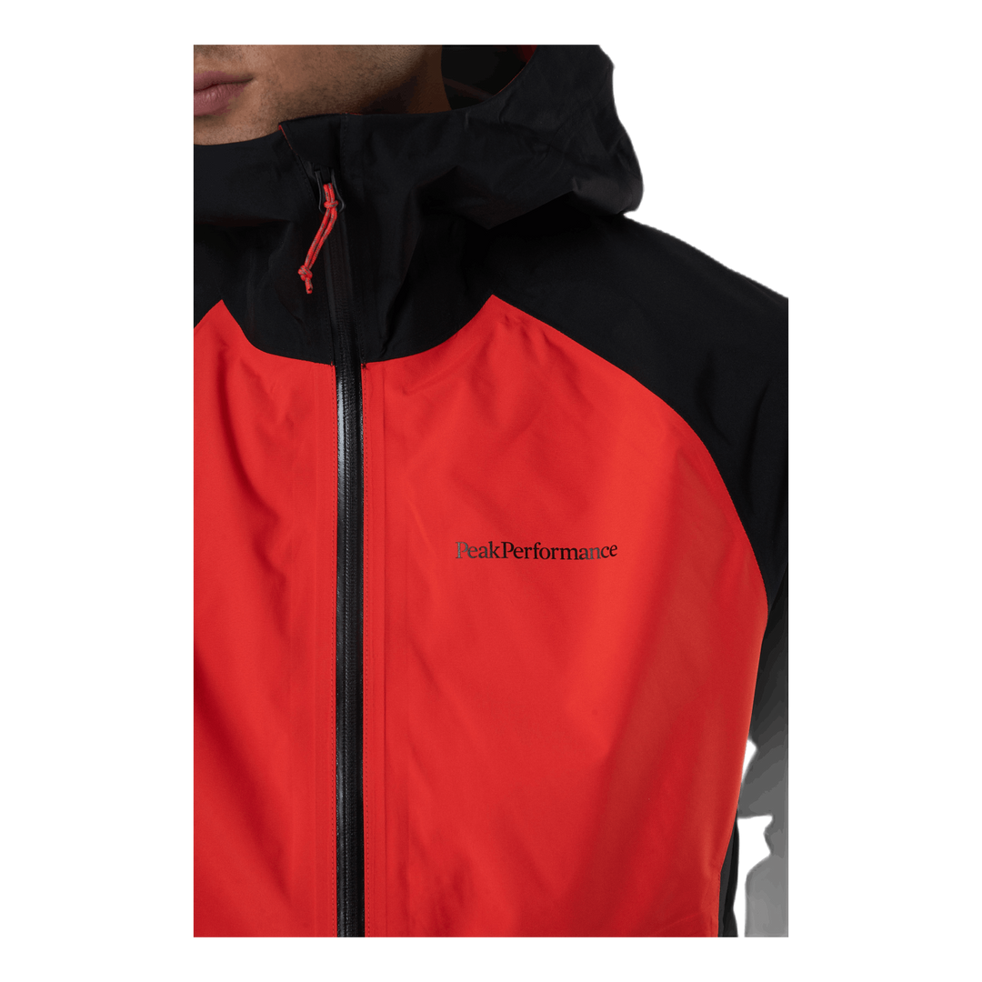 Pac Jacket Orange/Black