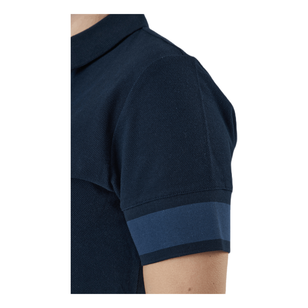 Thalia Pique Dress Blue
