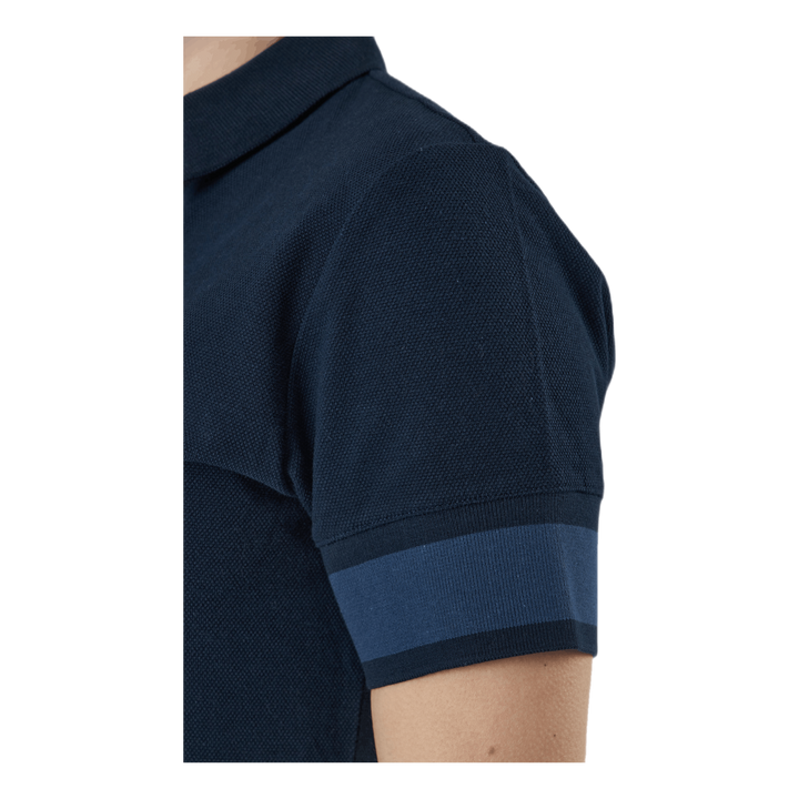 Thalia Pique Dress Blue