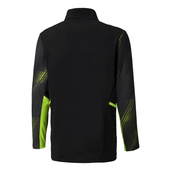 Individual Cup Training 1/4 Zip Top Black/Yellow