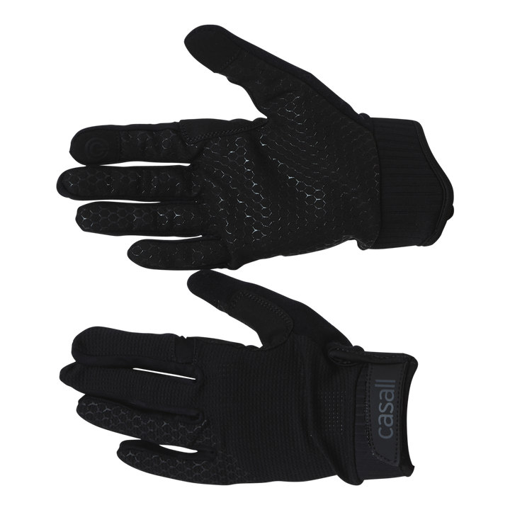 Exercise glove Long finger Black