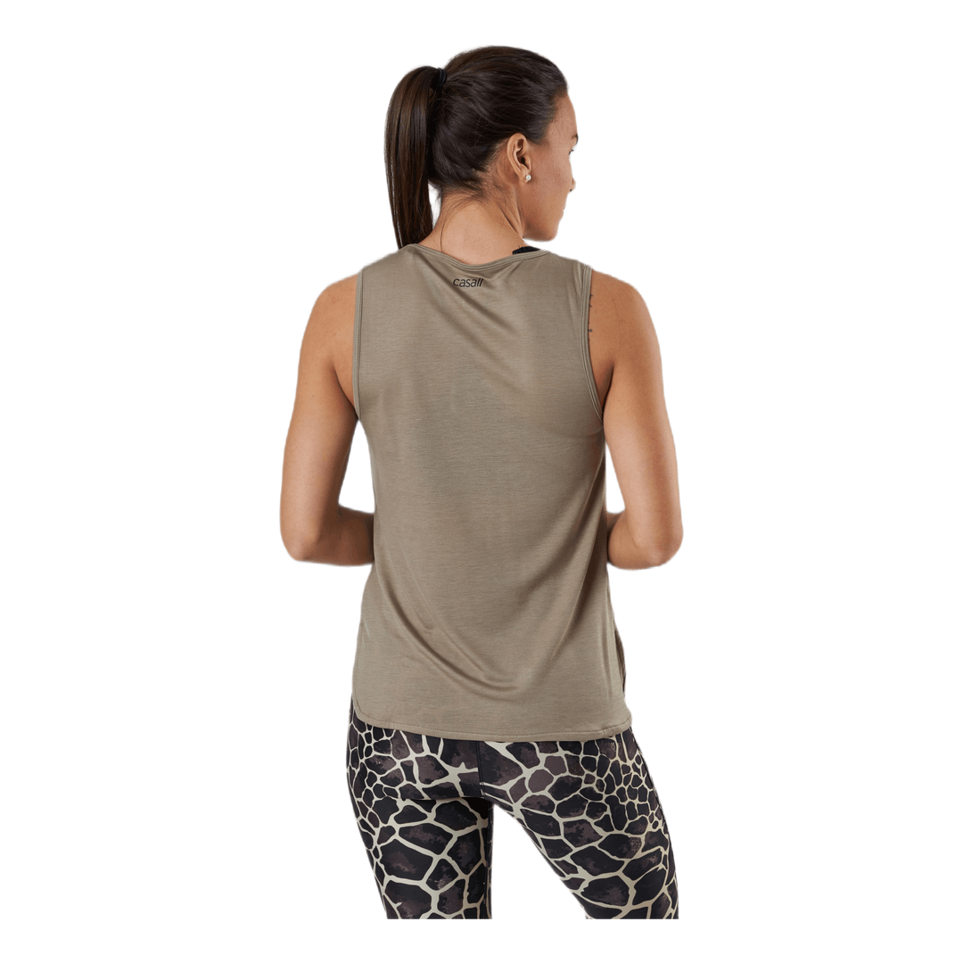 Drapy Muscle Tank Grey