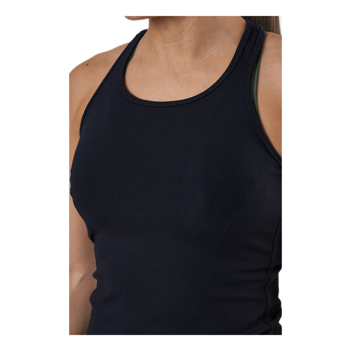 Essential Rib Racerback Black