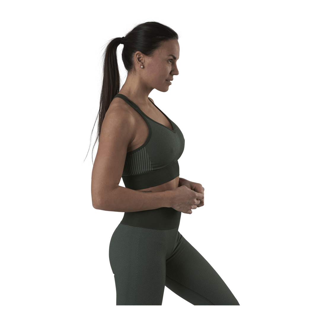 Seamless Sports Top Green