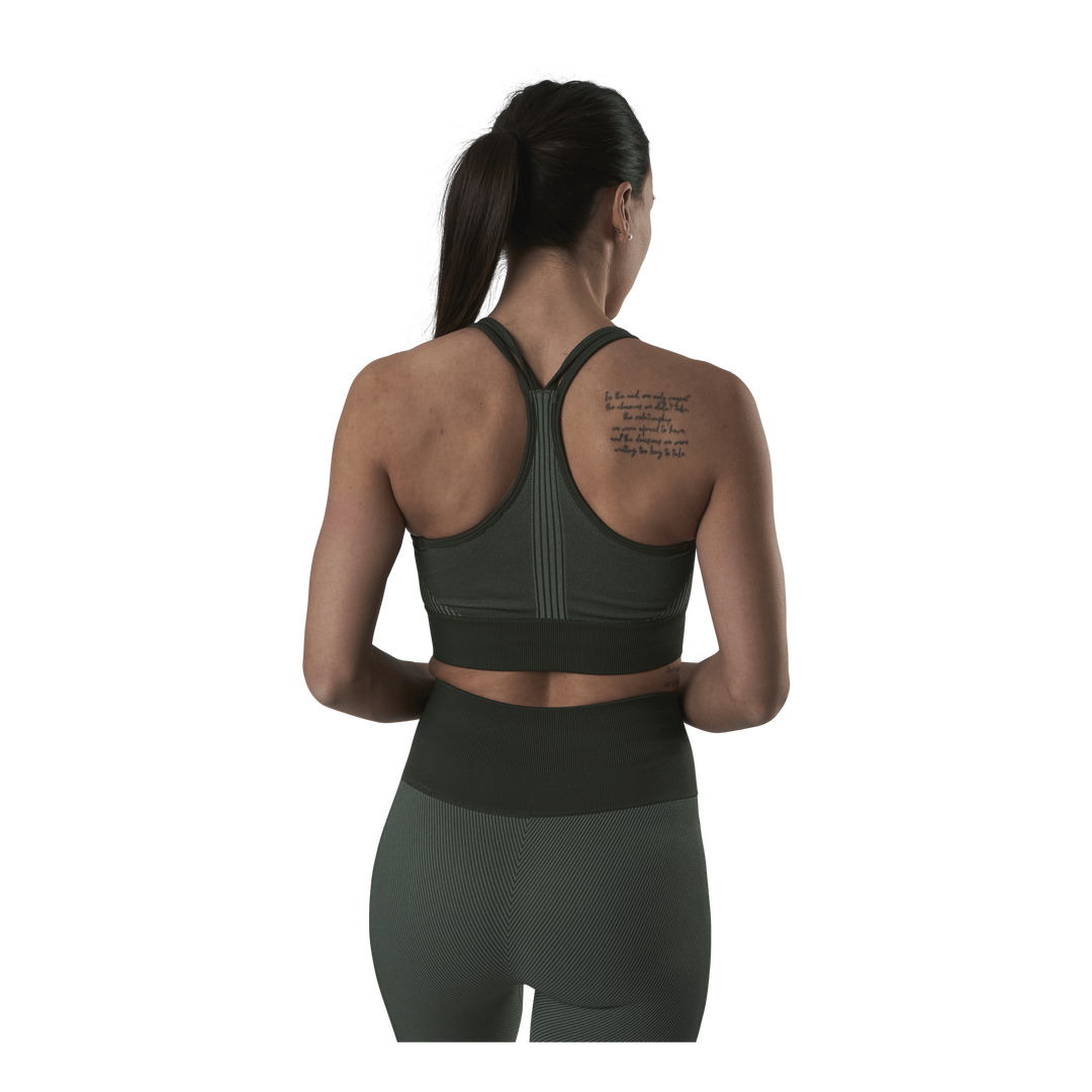 Seamless Sports Top Green