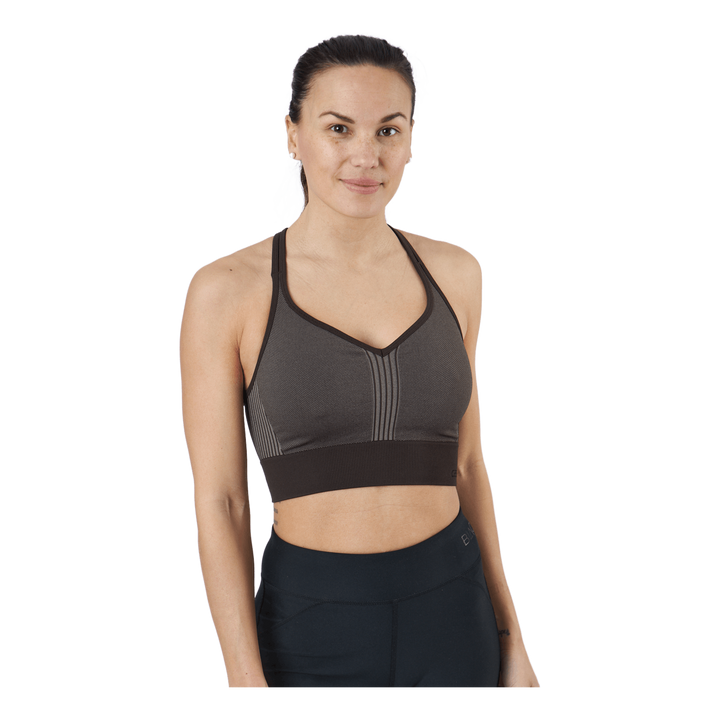 Seamless Sports Top Brown
