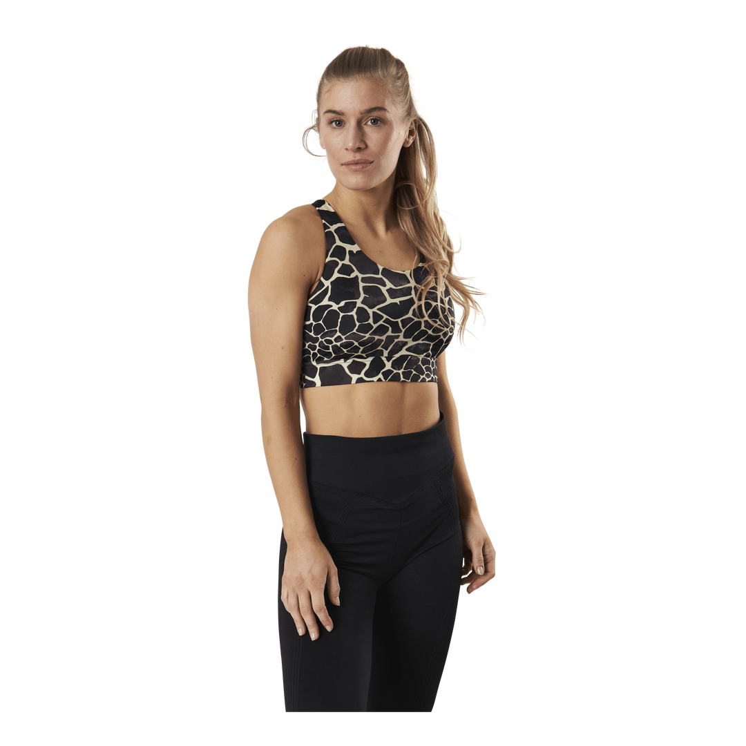 Crossback Sports Bra Brown
