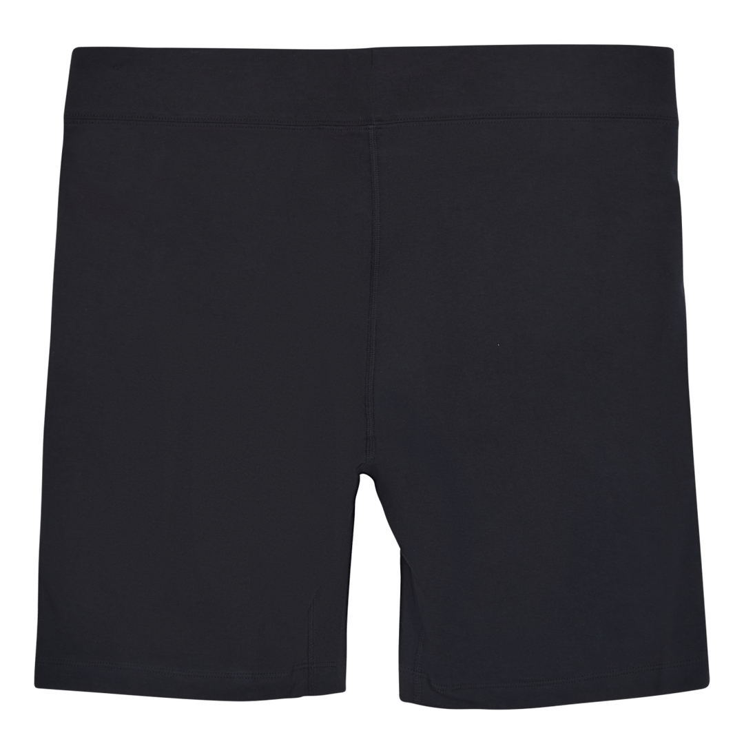 Sportswear Essential Women's Mid-Rise Bike Shorts (Plus Size) BLACK/WHITE