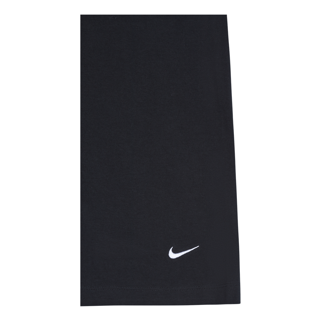 Sportswear Essential Women's Mid-Rise Bike Shorts (Plus Size) BLACK/WHITE