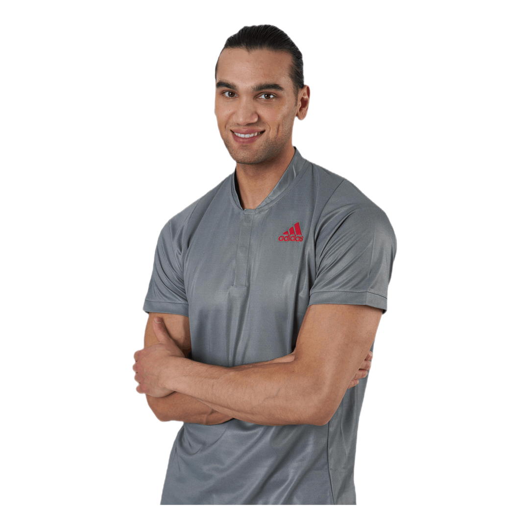 Freelift Polo Shirt Primeblue Grey