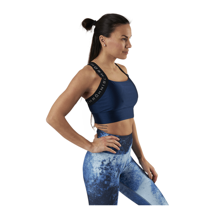 Shiny Kay Sports Bra Blue