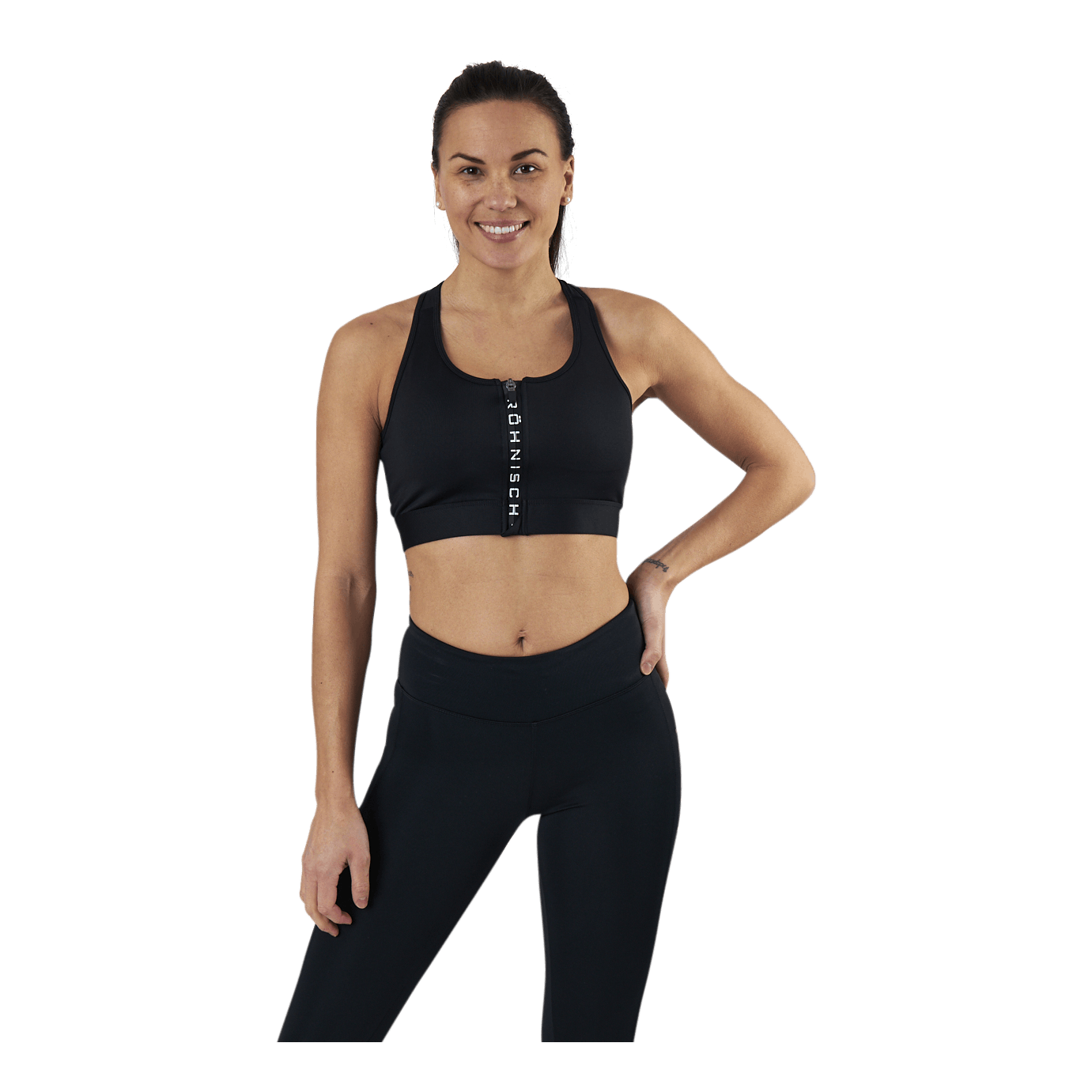 Röhnisch zip cheap sports bra