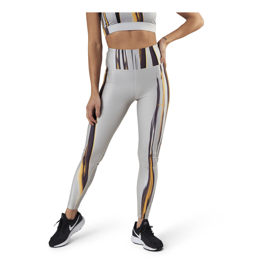 Flattering Keira Printed Tights Beige
