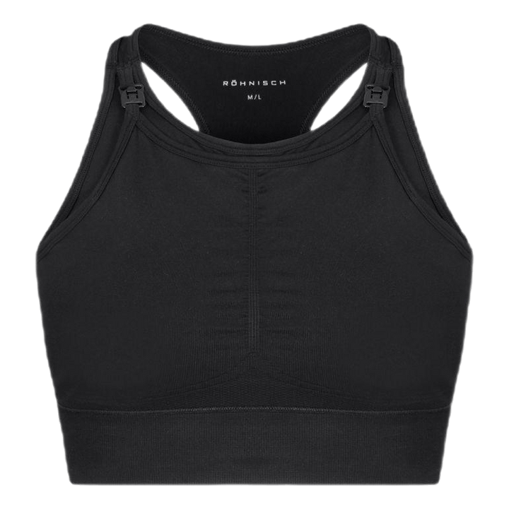 Maternity Soft Sportsbra Black