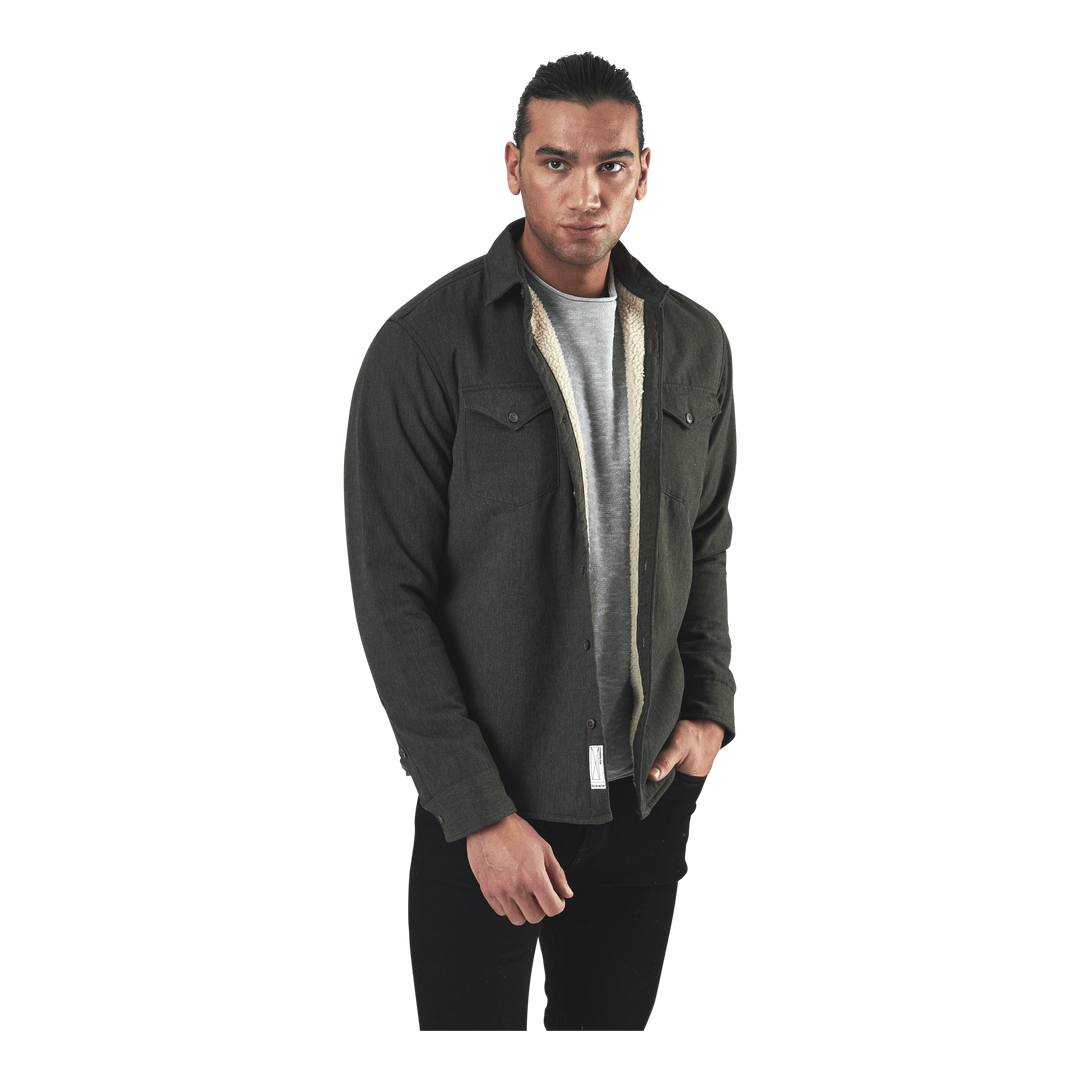 Hunter Check Overshirt L/S Black