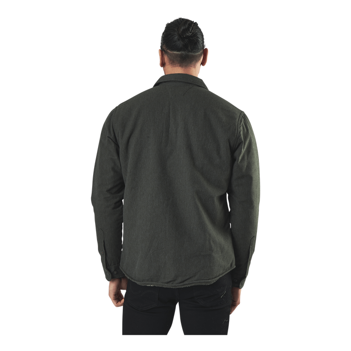 Hunter Check Overshirt L/S Black