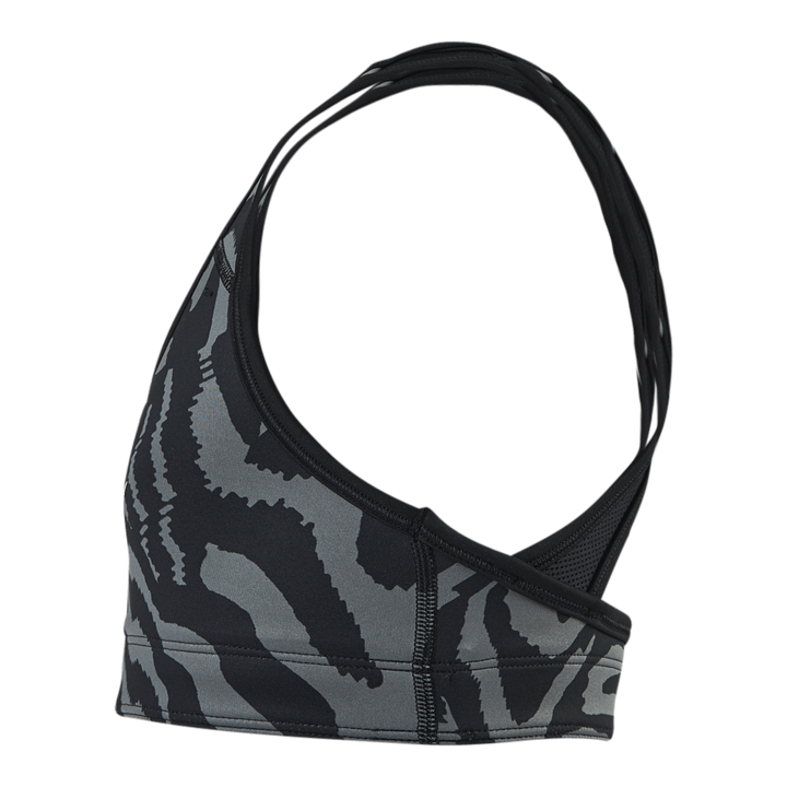 Junior Swoosh AOP Reversible Bra Black