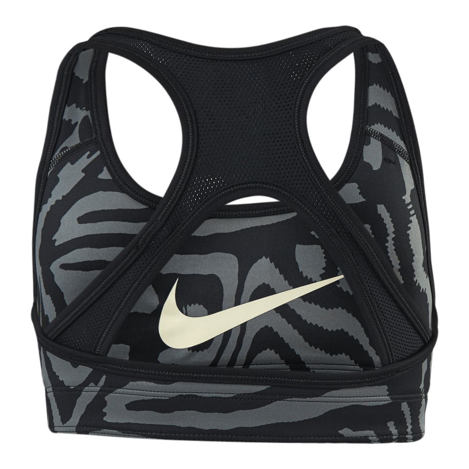 Junior Swoosh AOP Reversible Bra Black