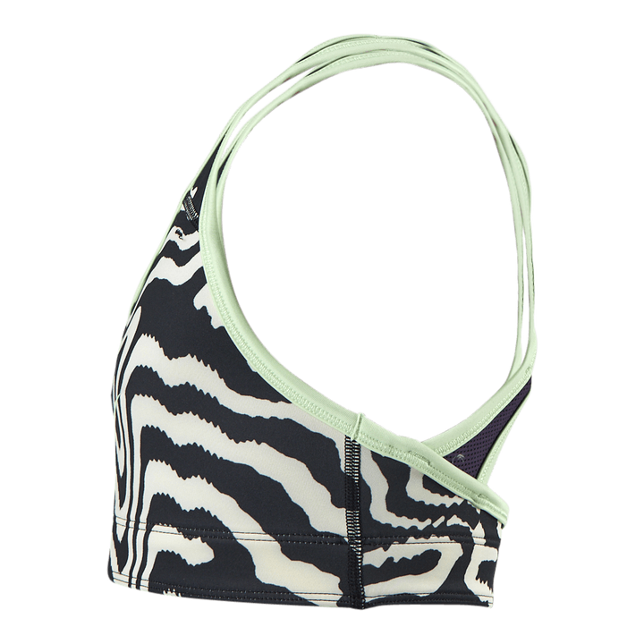 Junior Swoosh AOP Reversible Bra Green