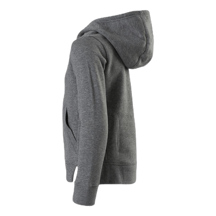 Girls Big Logo Pullover Grey/Yellow