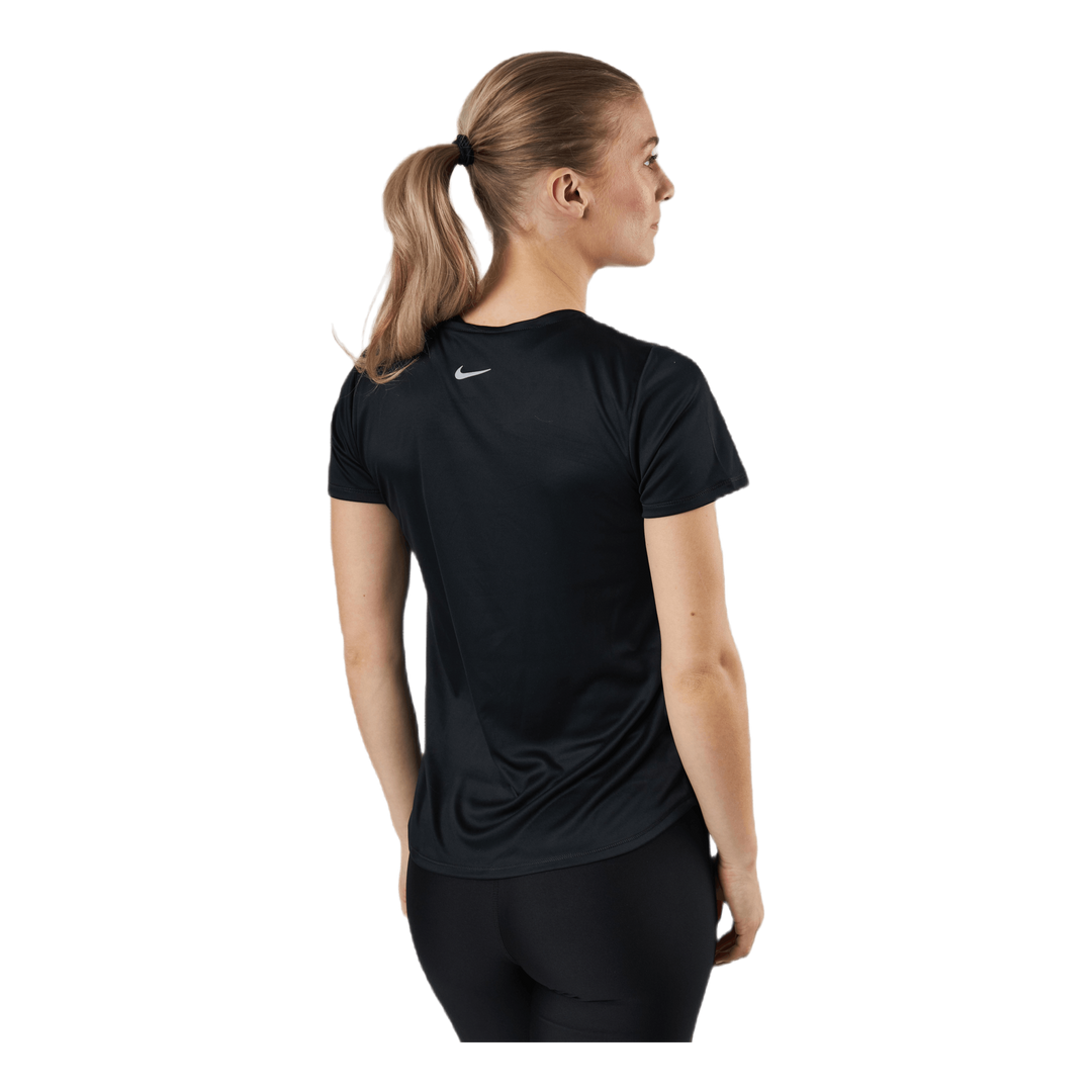 Swoosh Run Top SS Black/Silver