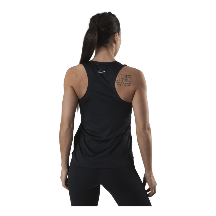 Swoosh Running Tank Black/Silver