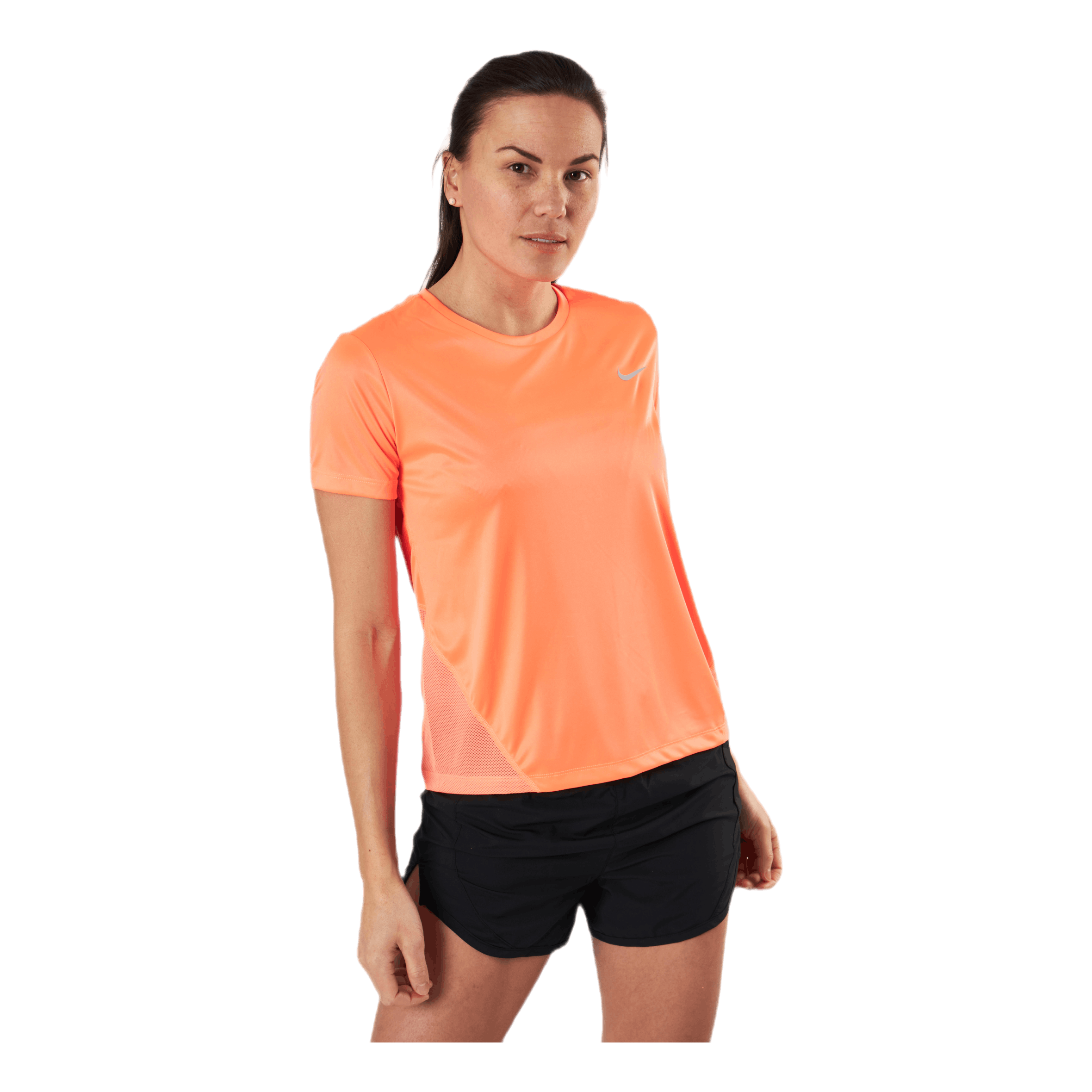 nike miler top orange