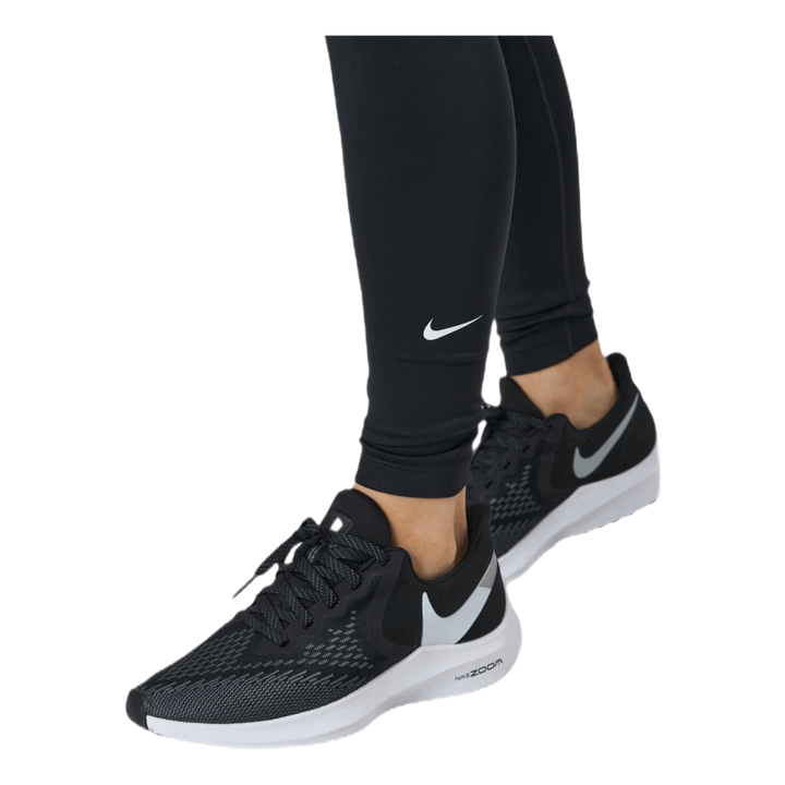 Dri-FIT One Women's Mid-Rise Leggings BLACK/WHITE