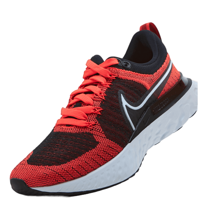 React Infinity Run Flyknit 2 Red/Black/Grey