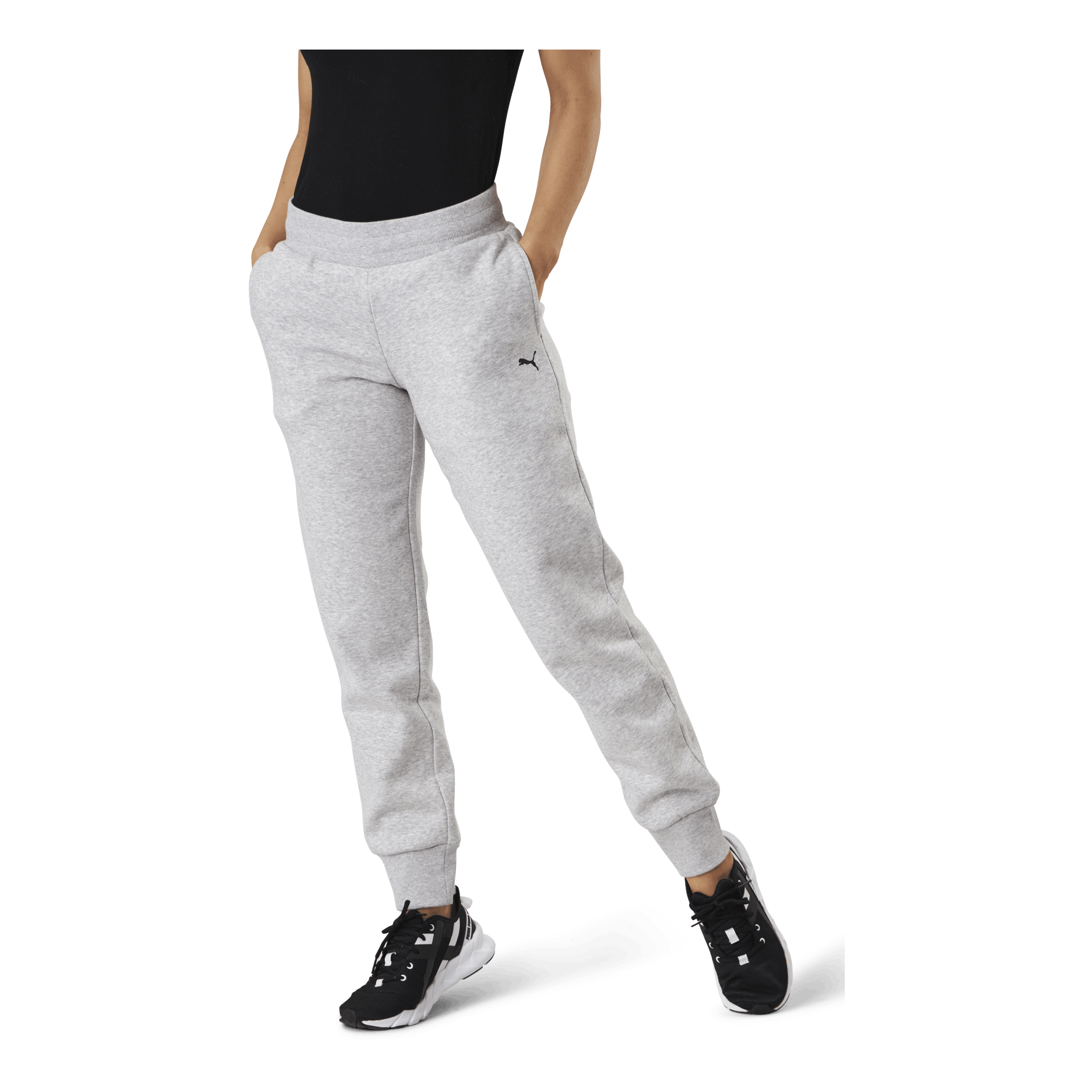 Puma Essential Sweatpants Fl Cl Grey Sportamore