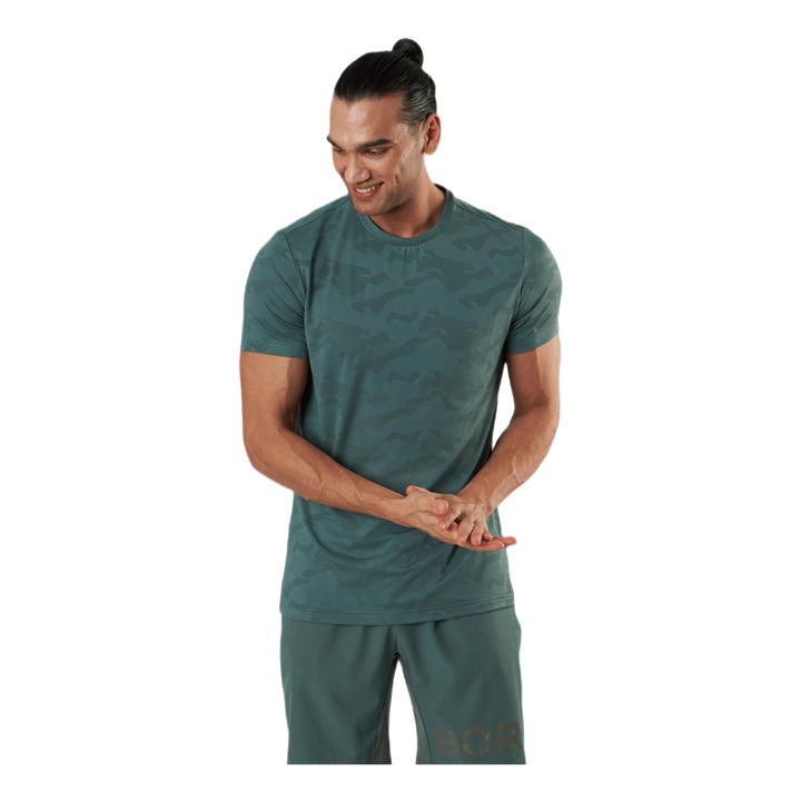 Sthlm Perf Tee Green