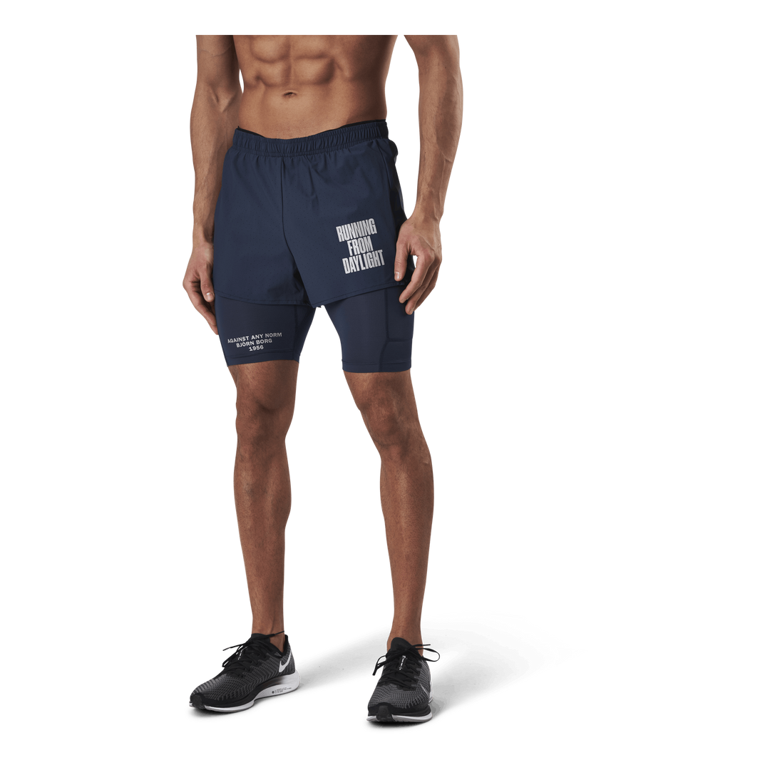 Night Shorts 2.5" Blue