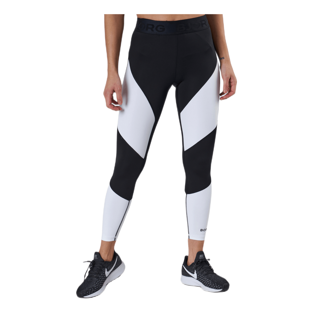Regular Block Tights White